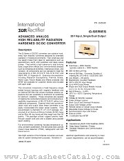 M3G2803S datasheet pdf International Rectifier