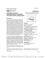 M3H2812S datasheet pdf International Rectifier