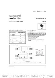 MBRS360TR datasheet pdf International Rectifier