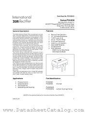 PVA3054NS datasheet pdf International Rectifier