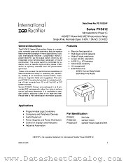 PVG612 datasheet pdf International Rectifier