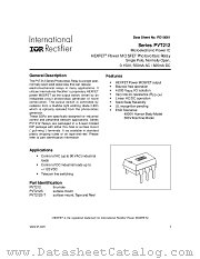 PVT212S-T datasheet pdf International Rectifier