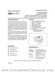PVT312S datasheet pdf International Rectifier