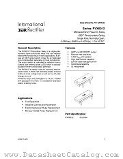 PVX6012 datasheet pdf International Rectifier