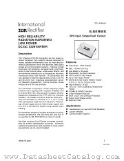 S2812S datasheet pdf International Rectifier