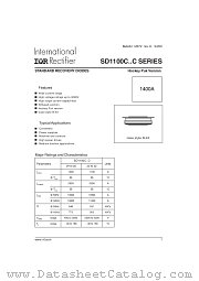 SD1100C04C datasheet pdf International Rectifier