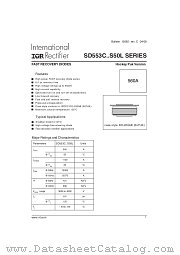 SD553C45S50L datasheet pdf International Rectifier