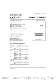 SD803C16S15C datasheet pdf International Rectifier