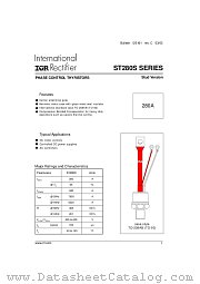 ST280S04P0V datasheet pdf International Rectifier