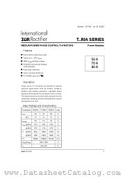 T90RIA20 datasheet pdf International Rectifier