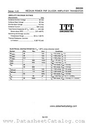 2N5226 datasheet pdf ITT Semiconductors