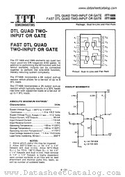 ITT1809 datasheet pdf ITT Semiconductors