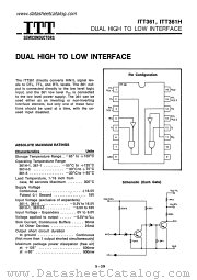 ITT361H datasheet pdf ITT Semiconductors