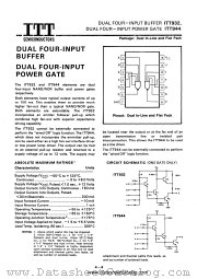 ITT944 datasheet pdf ITT Semiconductors