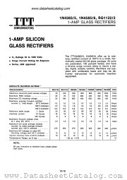 1N4383-5 datasheet pdf ITT Semiconductors