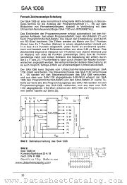 SAA1008 datasheet pdf ITT Semiconductors