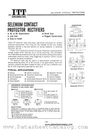 102A4EX4 datasheet pdf ITT Semiconductors