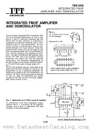 TBA120S datasheet pdf ITT Semiconductors
