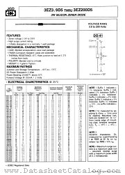 3EZ6.2D5 datasheet pdf Jinan Gude Electronic Device