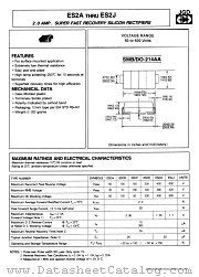 ES2G datasheet pdf Jinan Gude Electronic Device
