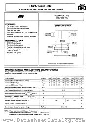 FS2A datasheet pdf Jinan Gude Electronic Device