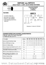 KBPC306 datasheet pdf Jinan Gude Electronic Device
