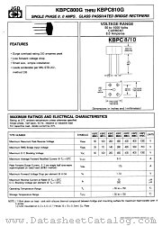 KBPC806G datasheet pdf Jinan Gude Electronic Device