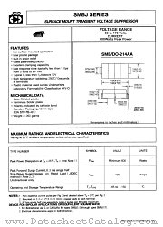 SMBJ11 datasheet pdf Jinan Gude Electronic Device