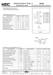 BFQ31 datasheet pdf Korea Electronics (KEC)
