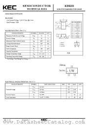 KDR331 datasheet pdf Korea Electronics (KEC)
