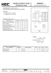 KDR521T datasheet pdf Korea Electronics (KEC)