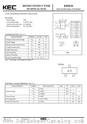 KDS120 datasheet pdf Korea Electronics (KEC)