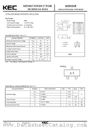 KDS120E datasheet pdf Korea Electronics (KEC)
