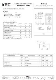 KDS122 datasheet pdf Korea Electronics (KEC)