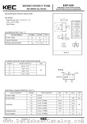 KDV1430 datasheet pdf Korea Electronics (KEC)