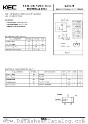 KDV173 datasheet pdf Korea Electronics (KEC)