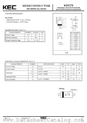 KDV273 datasheet pdf Korea Electronics (KEC)