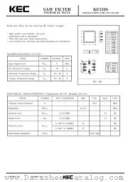 KF319S datasheet pdf Korea Electronics (KEC)