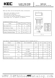 KF444 datasheet pdf Korea Electronics (KEC)