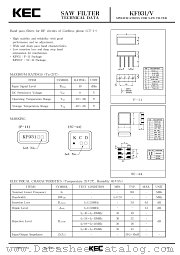 KF931 datasheet pdf Korea Electronics (KEC)