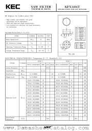 KFX1404T datasheet pdf Korea Electronics (KEC)