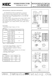 KIA2431AS datasheet pdf Korea Electronics (KEC)