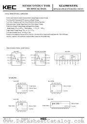 KIA358F datasheet pdf Korea Electronics (KEC)