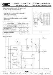 KIA7820AF datasheet pdf Korea Electronics (KEC)
