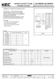 KIA78R12F datasheet pdf Korea Electronics (KEC)