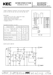 KIA78S20P datasheet pdf Korea Electronics (KEC)