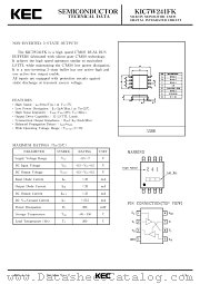 KIC7W241FK datasheet pdf Korea Electronics (KEC)