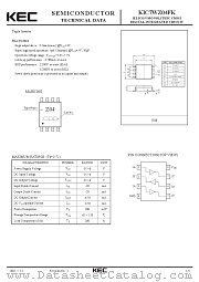 KIC7WZ04FK datasheet pdf Korea Electronics (KEC)