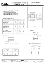 KIC7WZ241FK datasheet pdf Korea Electronics (KEC)