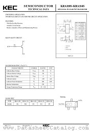KRA112S datasheet pdf Korea Electronics (KEC)